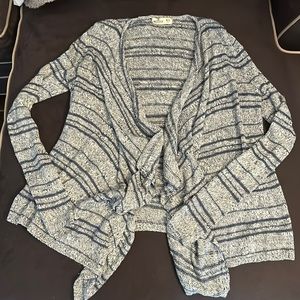 Hollister striped cardigan